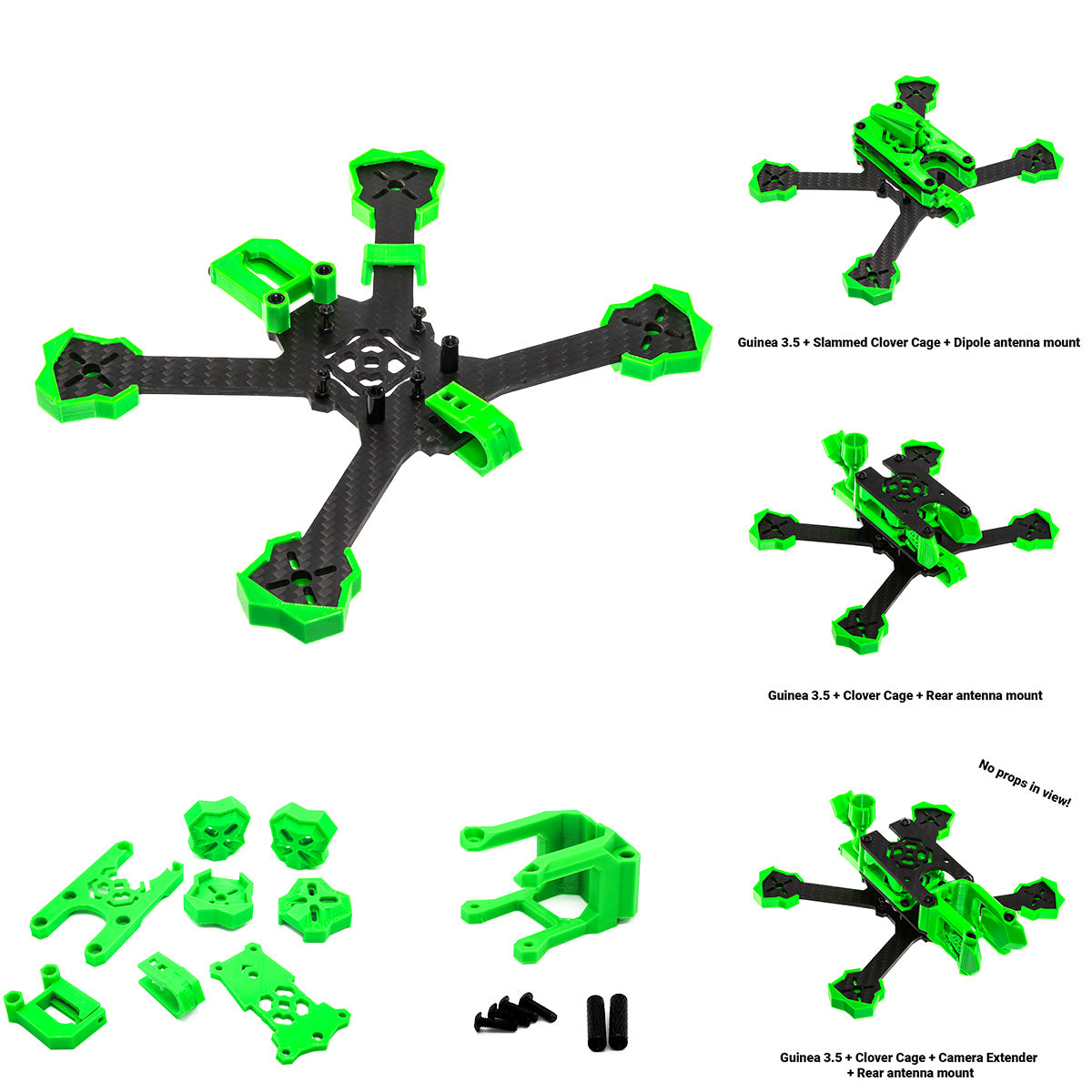 Clover FPV Systems Guinea - 3.5 Inch Unibody