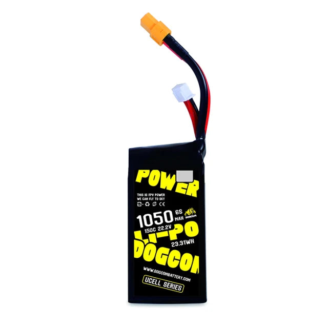 Dogcom 6S 1050mAh XT60