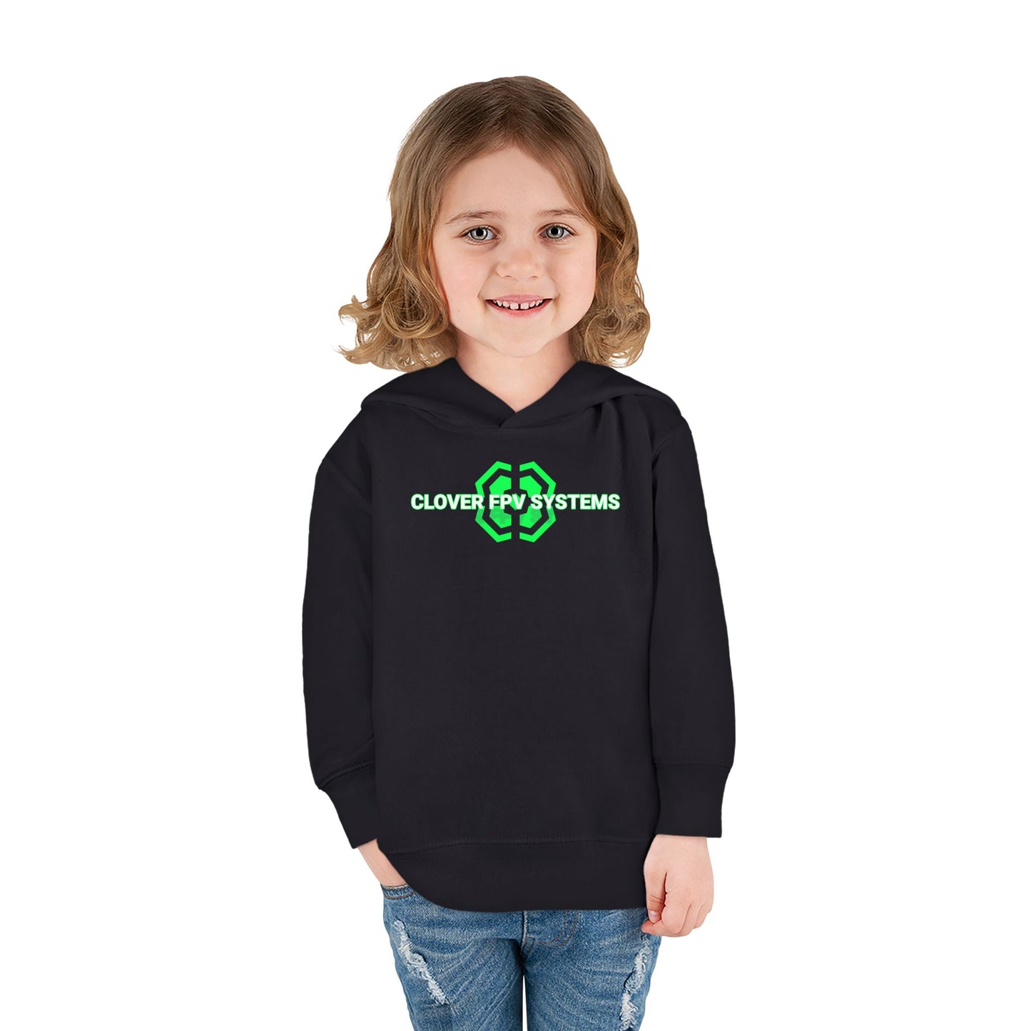 Toddler Pullover Clover Hoodie Fleece