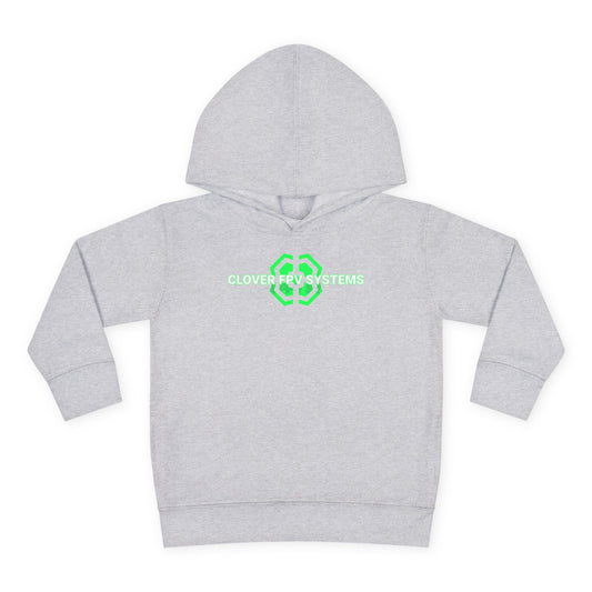 Toddler Pullover Clover Hoodie Fleece