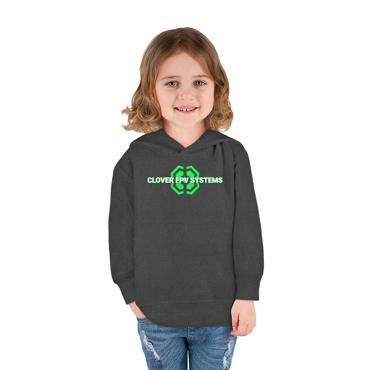 Toddler Pullover Clover Hoodie Fleece