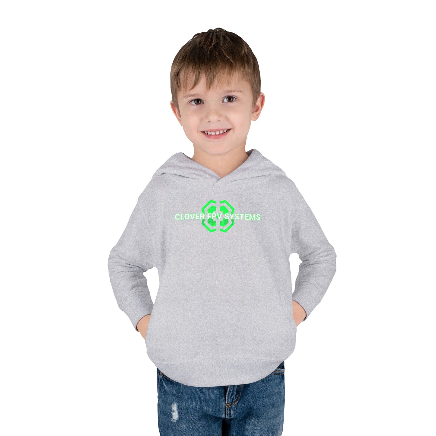 Toddler Pullover Clover Hoodie Fleece