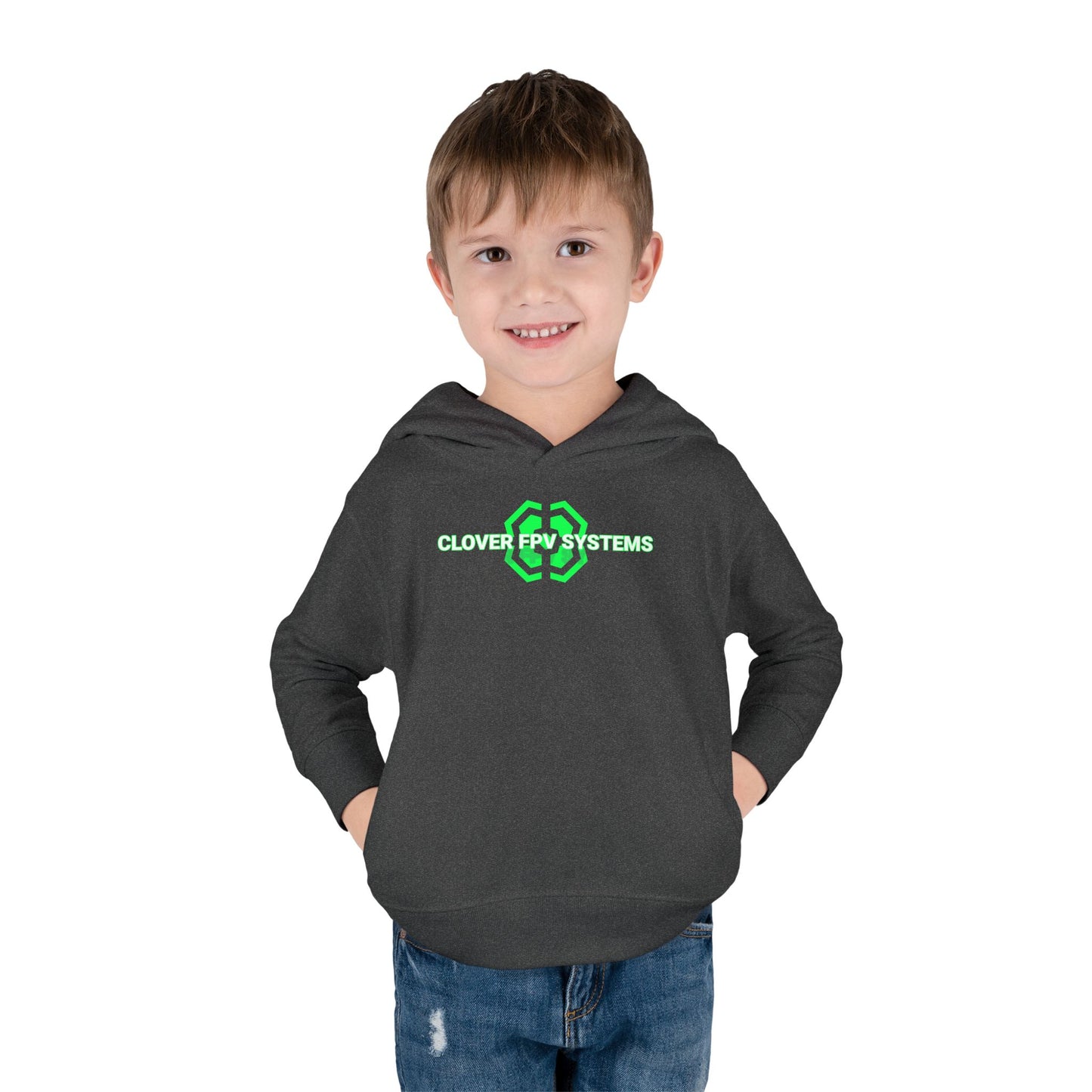 Toddler Pullover Clover Hoodie Fleece