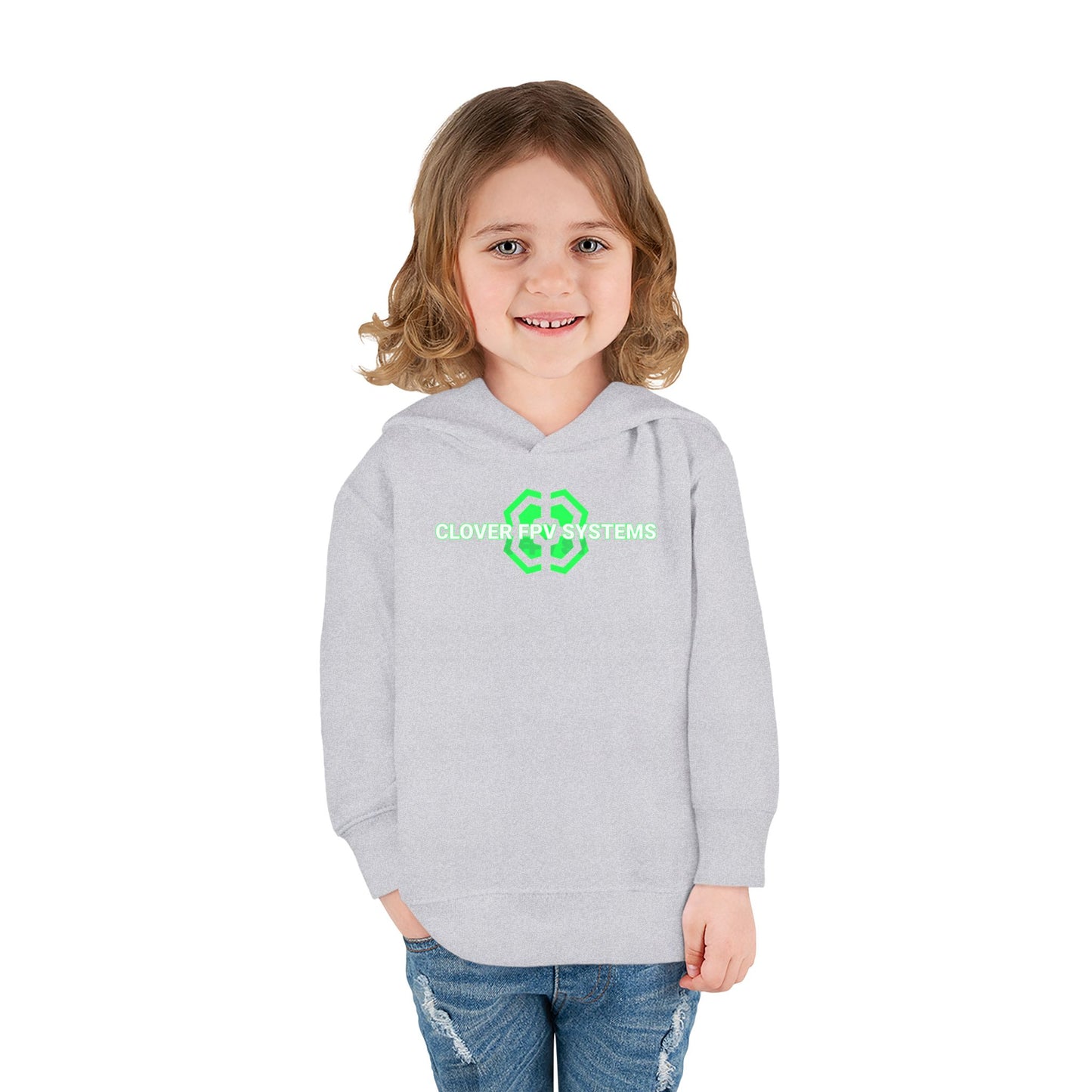 Toddler Pullover Clover Hoodie Fleece