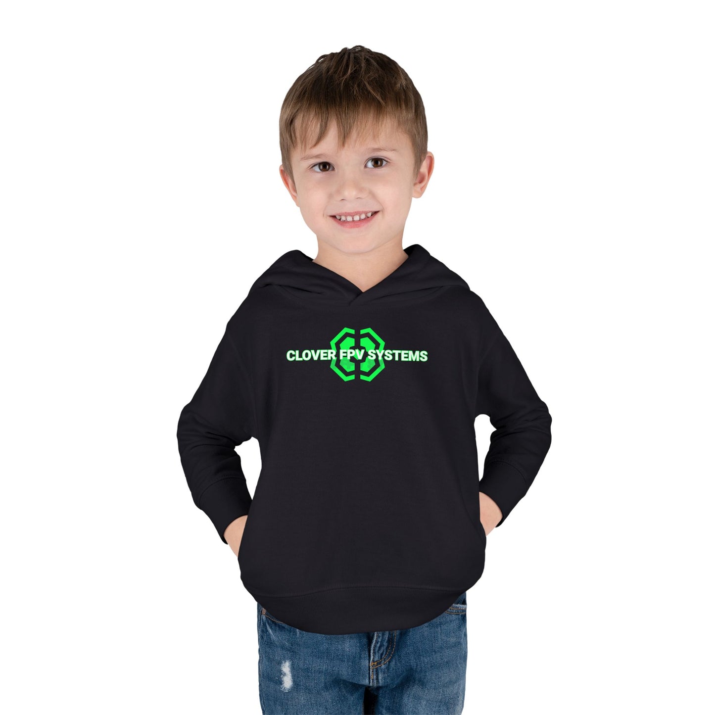 Toddler Pullover Clover Hoodie Fleece