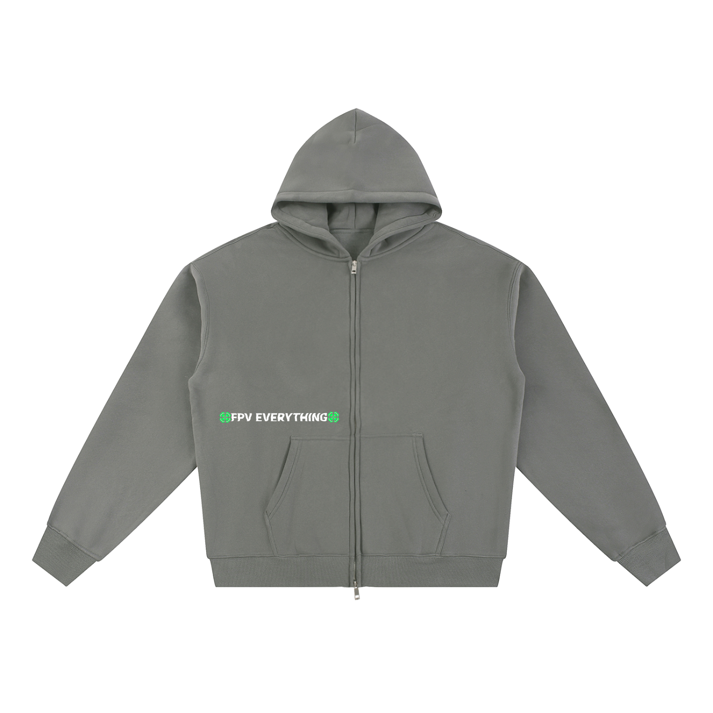 Essential Fleece Zip-Through Hoodie